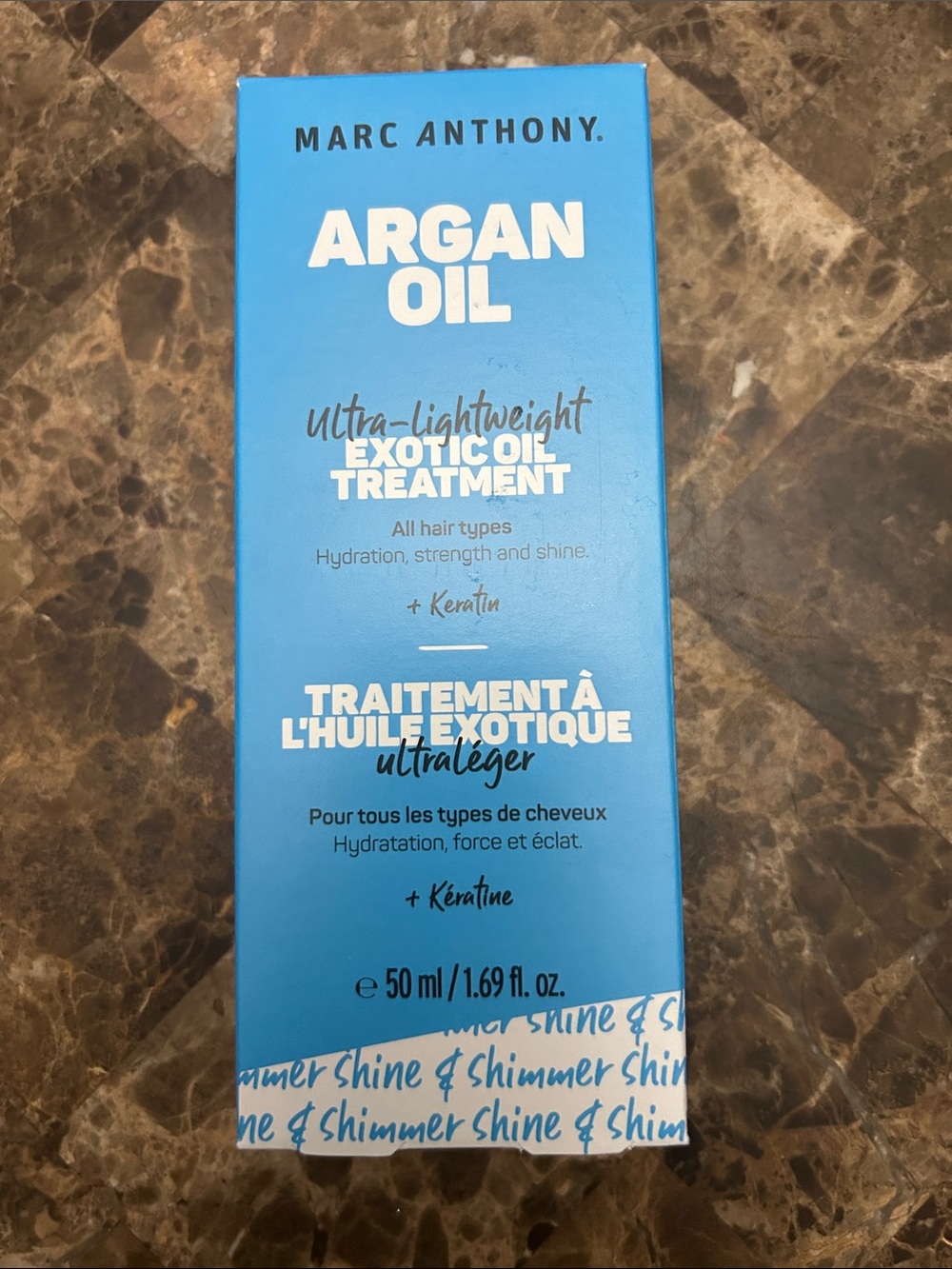 NWT 🆕 Marc Anthony Argan Oil Ultra-Lightweight Exotic Oil Treatment